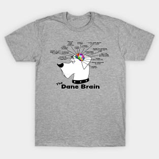 Dane Brain Natural Ears T-Shirt